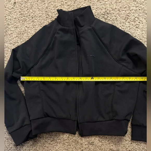 Nike SKIMS Matte Tricot Track Jack - Black Size Large NWOT - Picture 11 of 14